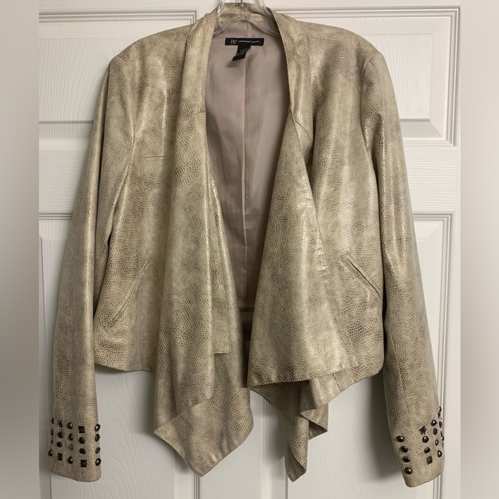 BCBGMAXAZRIA Women's Tan Jacket